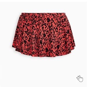 Torrid High-Rise High-Low Swim Skirt With Brief